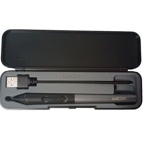Wacom Intuos Creative Stylus CS600 Pen w/ Case & USB Cable - Untested